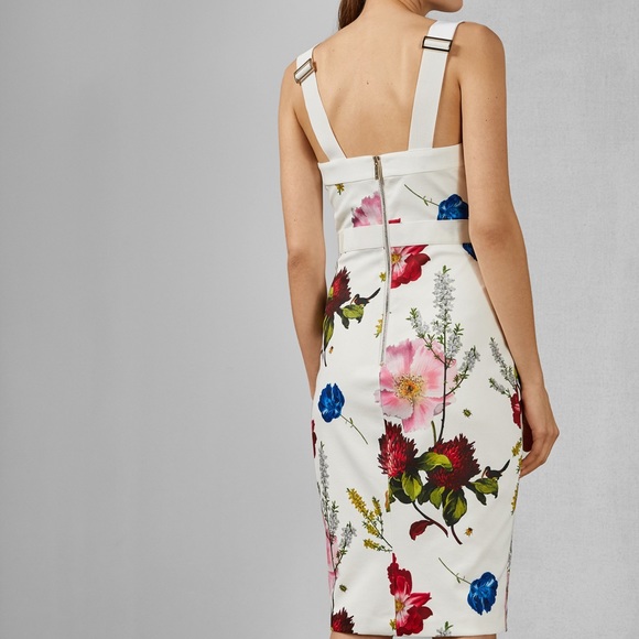 ❌SOLD ❌Ted Baker AMYLIA Berry Sundae BodyCon - Picture 3 of 12